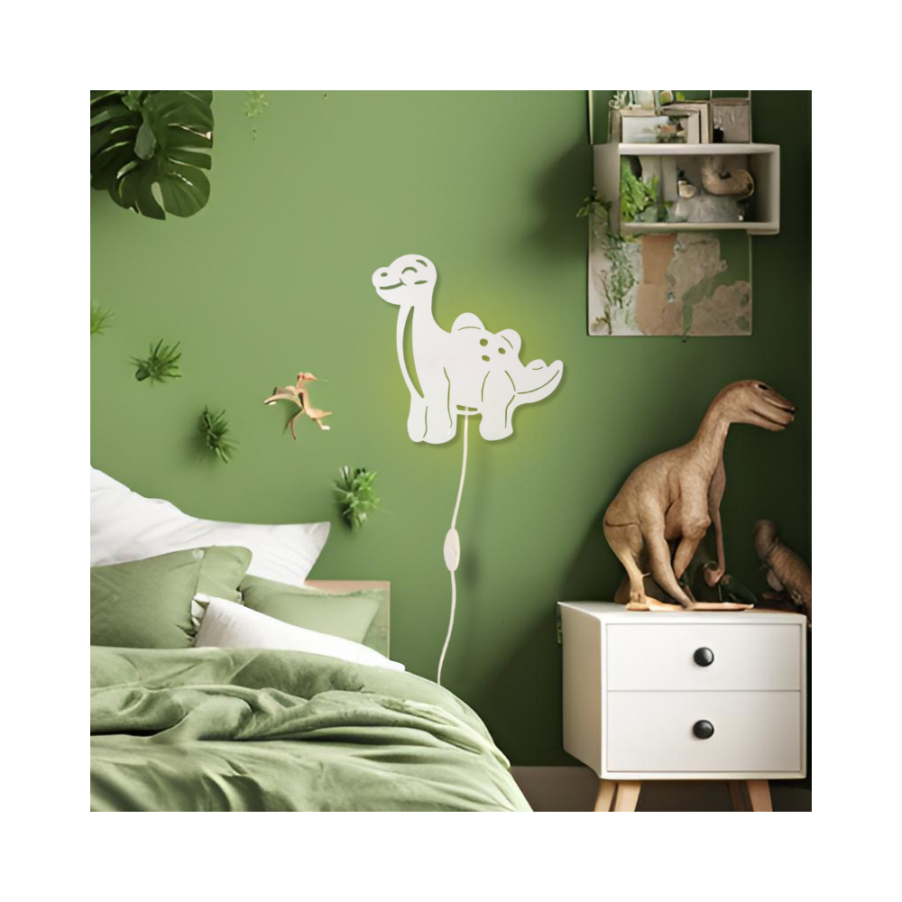 applique murale blanc cassé dinosaure pour enfant applique murale blanc cassé dinosaure pour enfant